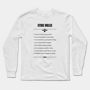 Stoic Guidance Long Sleeve T-Shirt